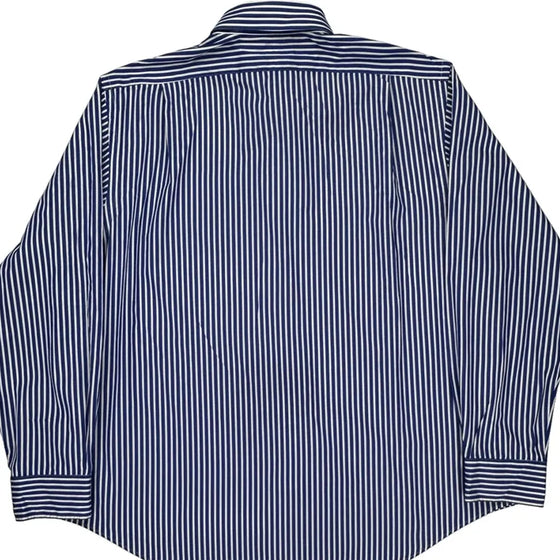 Ralph Lauren Striped Shirt - 2XL Blue Cotton