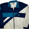 Nike Track Jacket - Medium Blue Nylon