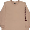 Carhartt Long Sleeve T-Shirt - XL Pink Cotton