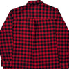 Loose Fit Rugged Flex Carhartt Checked Flannel Shirt - XL Red Cotton