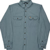 Carhartt Tall Shirt - Large Blue Cotton