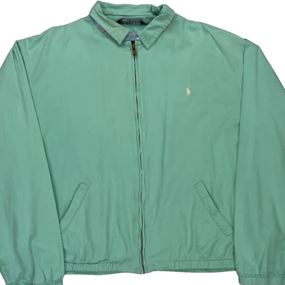 Polo Ralph Lauren Jacket - Large Teal Cotton