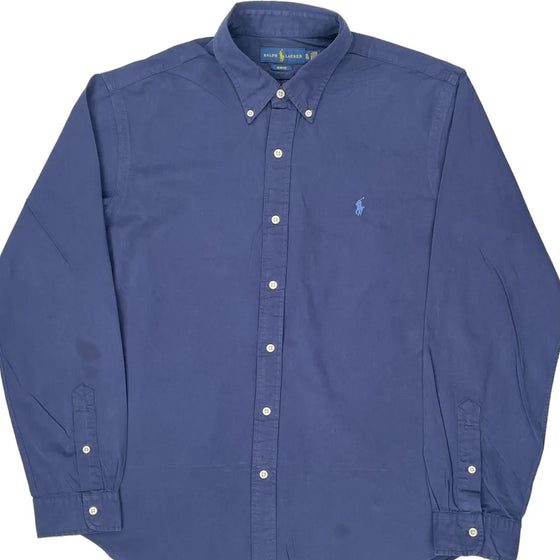 Ralph Lauren Slim Fit Shirt - XL Blue Cotton