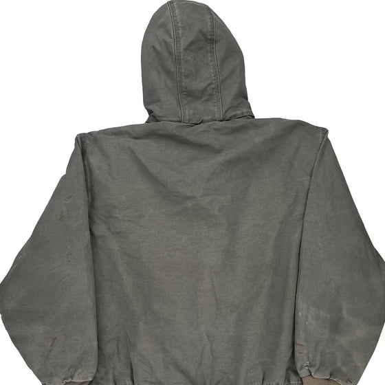 Carhartt Oversized Jacket - 3XL Grey Cotton