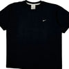 Nike T-Shirt - XL Black Cotton