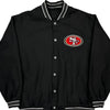 San Francisco 49Ers Nfl Varsity Jacket - 2XL Black Polyester