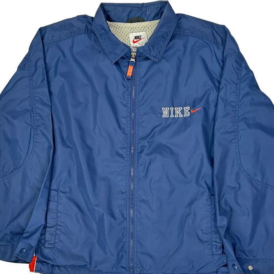 Age 13-15 Nike Jacket - XL Blue Polyester