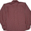 Wrangler Checked Shirt - XL Red Cotton