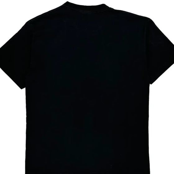 Nike Graphic T-Shirt - Large Black Cotton