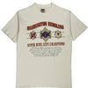 Single Stitch Washington Redskins Nutmeg Nfl T-Shirt - XL White Cotton