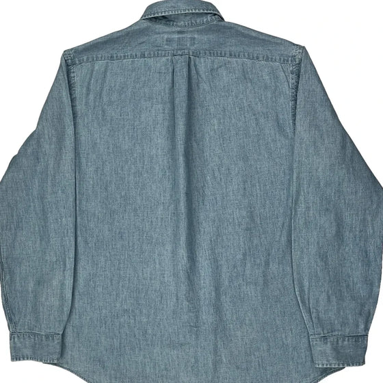 Ralph Lauren Denim Shirt - Large Blue Cotton