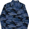 Lee Camo Shirt - Medium Blue Cotton Blend