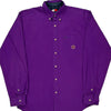 Tommy Hilfiger Shirt - Large Purple Cotton