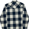 Levis Checked Flannel Shirt - Medium Black & White Cotton Blend