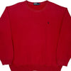 Ralph Lauren Sweatshirt - 2XL Red Cotton