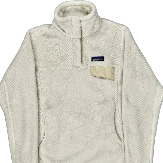 Patagonia Fleece - Small Cream Polyester