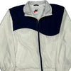 Nike Waterproof Jacket - Small White Polyester