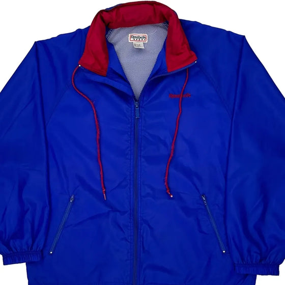 Reebok Jacket - Medium Blue Nylon