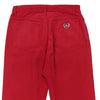 Moschino Trousers - 28W UK 8 Red Cotton