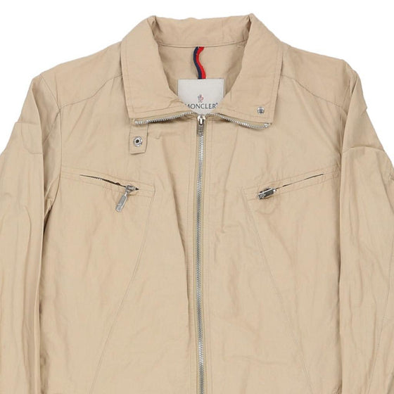 Moncler Jacket - Medium Beige Cotton Blend