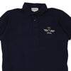 Reggini Iceberg Embroidered Polo Shirt - XL Navy Cotton