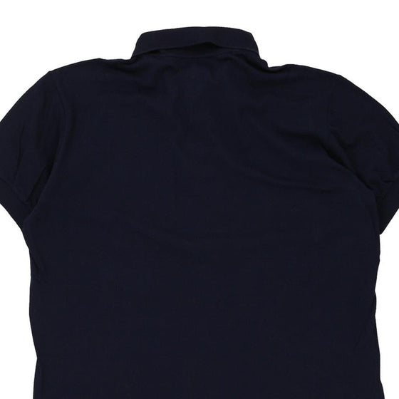 Reggini Iceberg Embroidered Polo Shirt - XL Navy Cotton