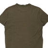 Vintage khaki Emporio Armani T-Shirt - mens large