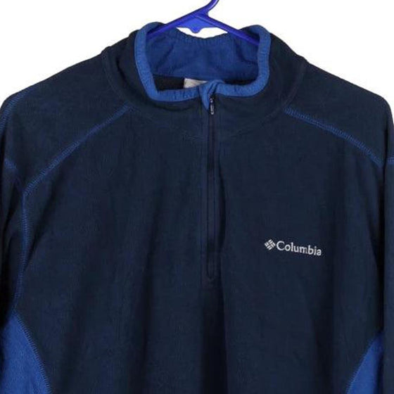 Vintage navy Columbia Fleece - mens x-large