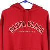 Vintage red Santa Clara University Champion Hoodie - mens large