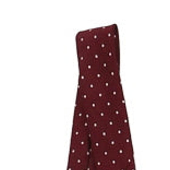 Vintage burgundy Winfield Tie - mens no size