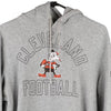 Vintagegrey Cleveland Football Nike Hoodie - mens medium