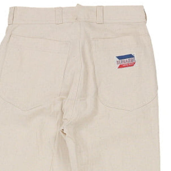 Vintage cream Blu Daniel Trousers - womens 26" waist