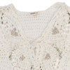 Age 8 Kenzo Crochet Top - Small White Cotton