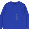 Age 13-14 Ralph Lauren Long Sleeve T-Shirt - XL Blue Cotton