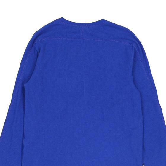 Age 13-14 Ralph Lauren Long Sleeve T-Shirt - XL Blue Cotton