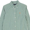 Age 8-9 Ralph Lauren Checked Shirt - Medium Green Cotton