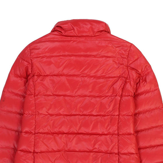 Age 8 Moncler Puffer - Small Red Polyester