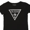 Age 12 Guess T-Shirt - Small Black Cotton