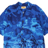 Vintage blue Maui Maui Hawaiian Shirt - mens large