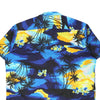 Vintage blue Helena'S Hawaiian Shirt - mens x-large