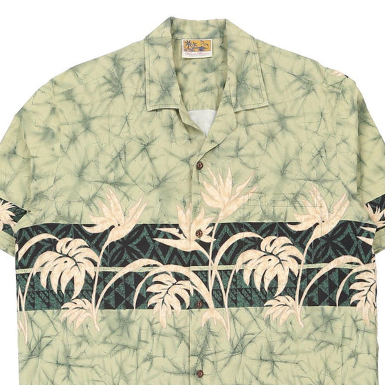 Vintage green Winnie Fashion Hawaiian Shirt - mens x-large