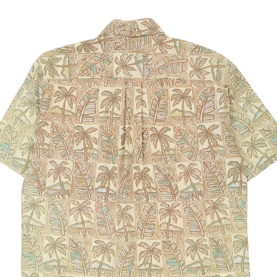 Vintage beige Kahala Hawaiian Shirt - mens large