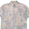 Vintage multicoloured Casa Moda Patterned Shirt - mens xx-large