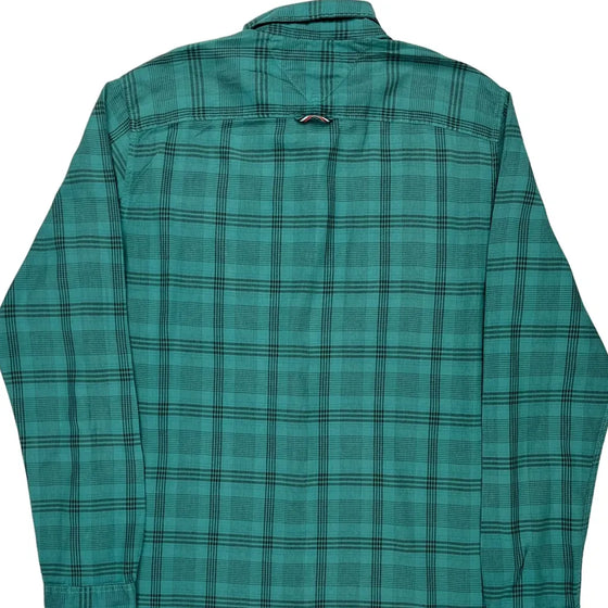 Tommy Hilfiger Checked Shirt - Medium Green Cotton