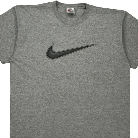 Made In Usa Nike Graphic T-Shirt - XL Grey Cotton