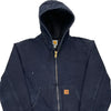 Carhartt Jacket - Large Navy Cotton Blend