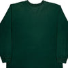 Carhartt Long Sleeve T-Shirt - Large Green Cotton