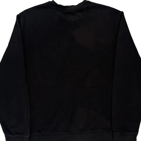 Calvin Klein Jeans Spellout Sweatshirt - 2XL Black Cotton Blend