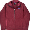 Patagonia Fleece - Medium Burgundy Polyester