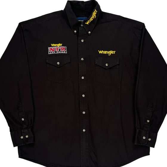 Nfr Las Vegas Wrangler Graphic Shirt - XL Black Cotton